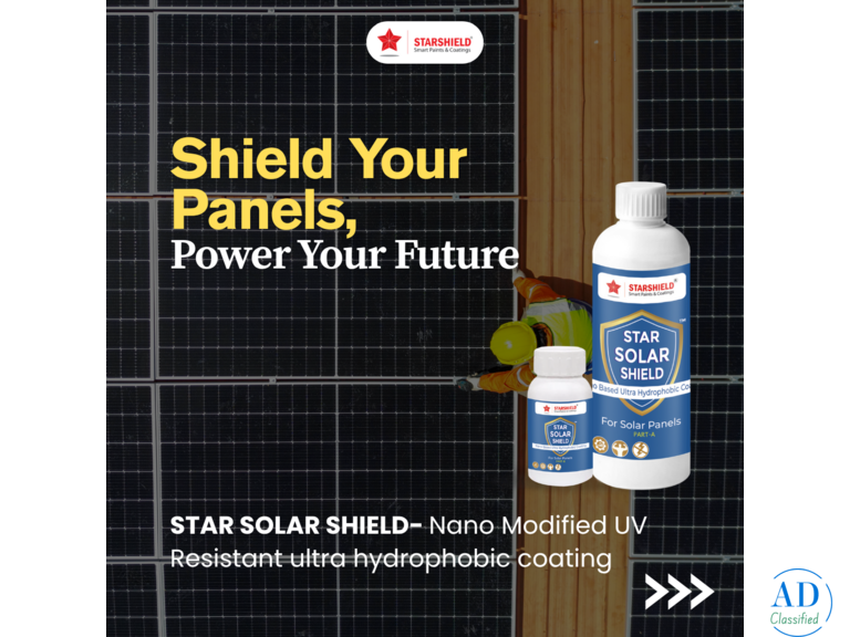 Star Solar Shield - Advanced Nano Coating for Solar Panels