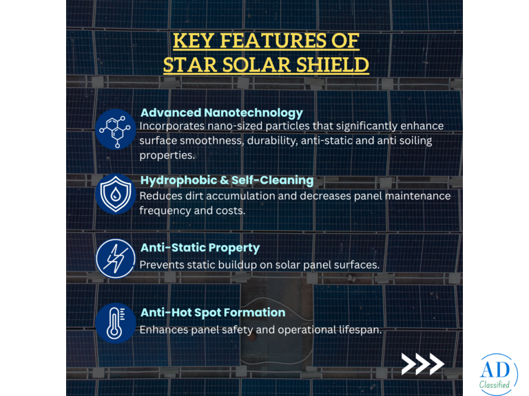 Star Solar Shield - Advanced Nano Coating for Solar Panels