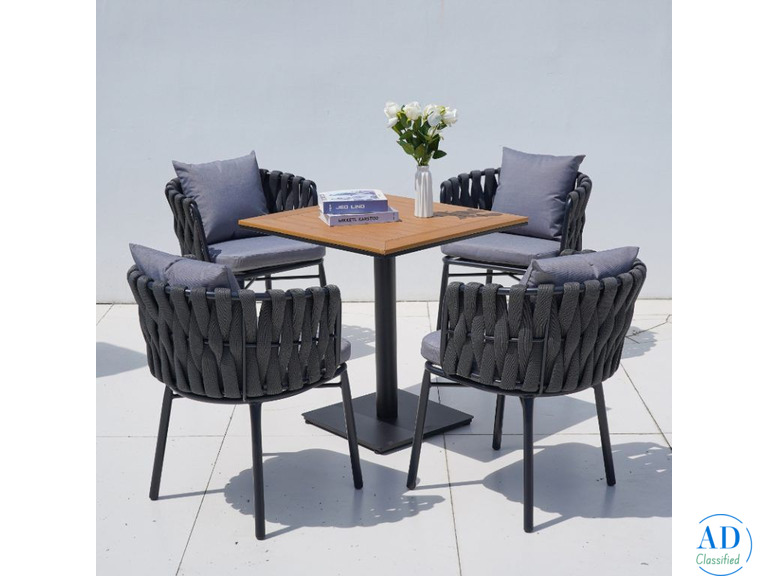 Sachi Outdoor Square Dining Table Set , JHA-773