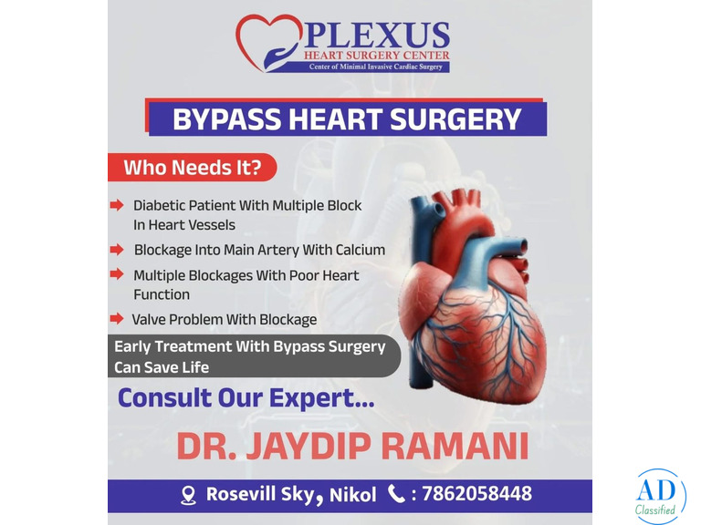 Best Heart Surgeon in Ahmedabad with 12+ Years of Experience – Dr. Jaydip Ramani