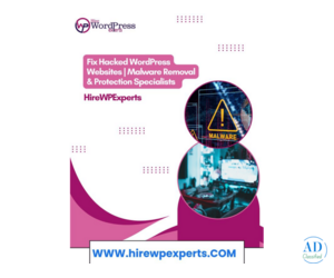 Fix Hacked WordPress Websites | Malware Removal & Protection Specialists | HireWPExperts