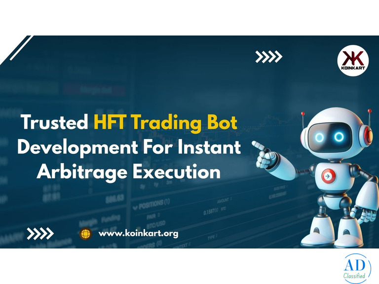 Trusted HFT Trading Bot Development for Instant Arbitrage Execution