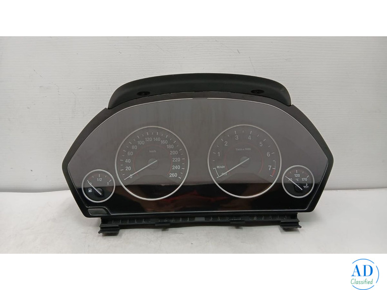 BMW F30 LCI 318I 2016 DASHBOARD INSTRUMENT GAUGE CLUSTER SPEEDOMETER