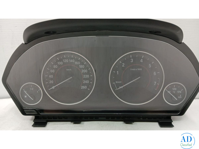 BMW F30 LCI 318I 2016 DASHBOARD INSTRUMENT GAUGE CLUSTER SPEEDOMETER