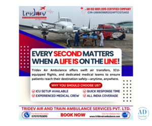 Medical Dispatcher at Tridev Air Ambulance Services in Ranchi