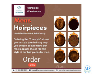 How Can Hairpiece Warehouse Help You Regain a Confident, Natural Look