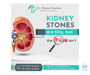 Advanced Kidney Stone Treatment in Mumbai by Dr. Chandan Chaudhari