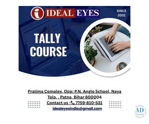 Tally Course in Patna | Ideal Eyes Institute (Since 2001)