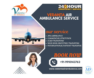 Vedanta Air Ambulance in Patna Has the City's Top Doctors On Hand to Treat Patients