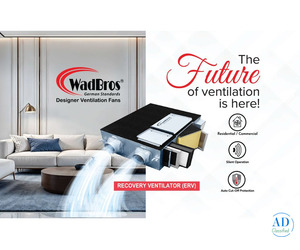 High Quality Energy Recovery Ventilator System by Wadbros