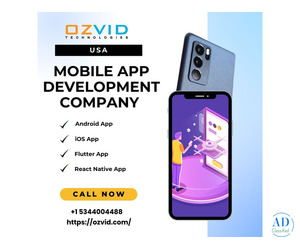 Boost Your Digital Presence with a Mobile App Development Company in California OZVID Technologies