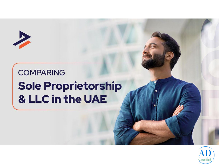What is the difference between sole proprietor and LLC in UAE?