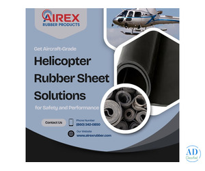 Get Aircraft-Grade Helicopter Rubber Sheet for Safety and Performance