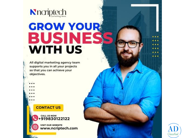 Build Your Brand with the Best Digital Marketing Company in Kolkata – Ncriptech