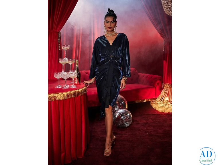 Reign Buckle Dress – Trendy Night Party Wear for Women and Stylish Look