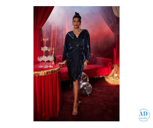 Reign Buckle Dress – Trendy Night Party Wear for Women and Stylish Look