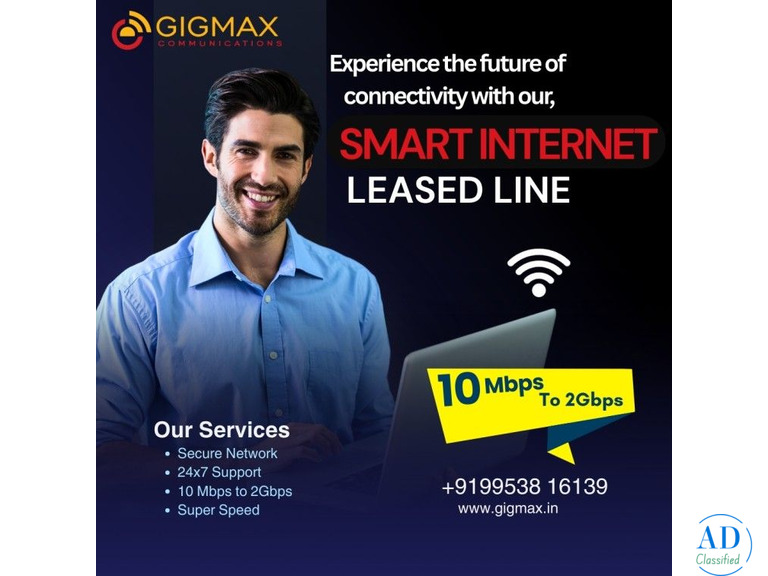 Internet Leased Line Service Provider in Delhi – Gigmax