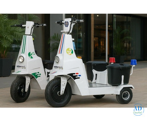 Easy-to-Use Three Wheel Police Scooter Easy-to-Use Three Wheel Police Scooter