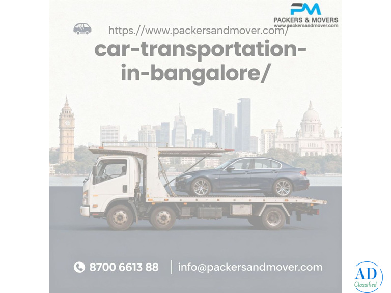 Trusted Car Transportation Services in Bangalore – Safe, Timely & Affordable
