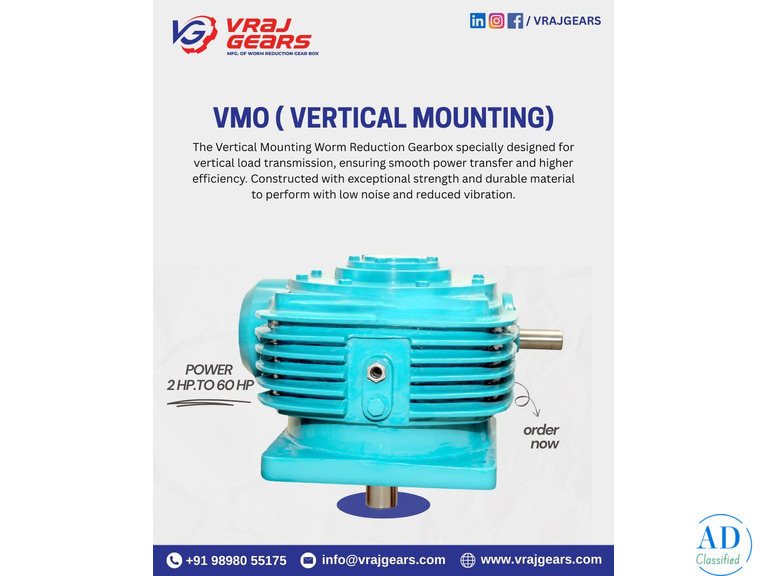 Vraj Gears – Your Trusted Partner for Gearbox Manufacturing in Maharashtra