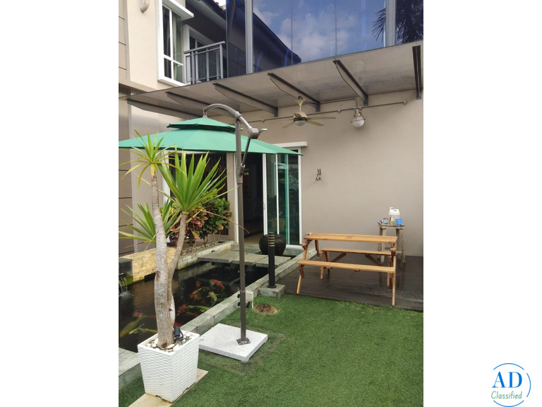 Evoury Side Pole Garden Umbrella ,JHA-1008A