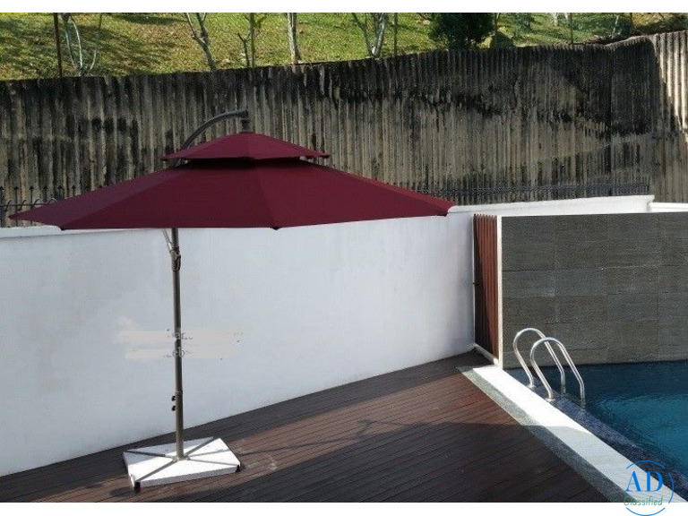 Evoury Side Pole Garden Umbrella ,JHA-1008A