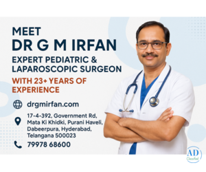 About Dr. G M Irfan – Leading Pediatric and Laparoscopic Surgeon in India About Dr. G M Irfan – Leading Pediatric and Laparoscopic Surgeon in India
