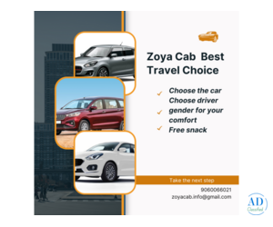 Zoya Cab Trusted and Comfortable Cab Service in Patna for Safe Travel