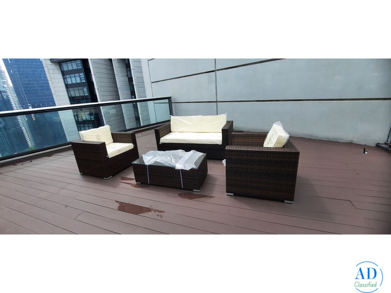 Isufoo Modern Wicker Sofa Set , JHA-090