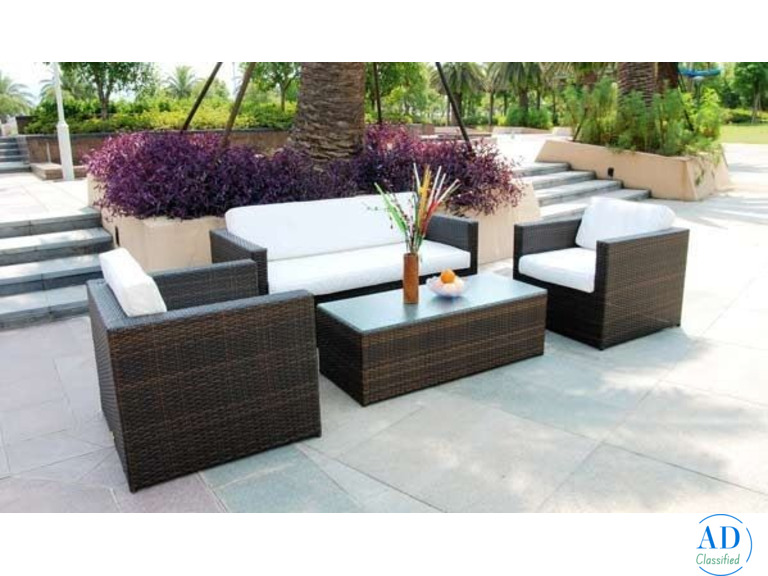 Isufoo Modern Wicker Sofa Set , JHA-090