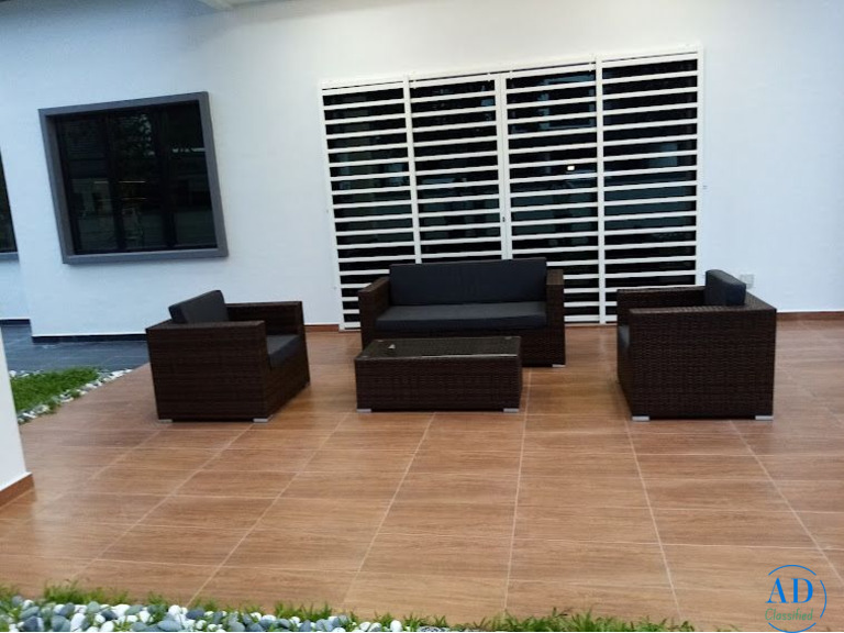 Isufoo Modern Wicker Sofa Set , JHA-090
