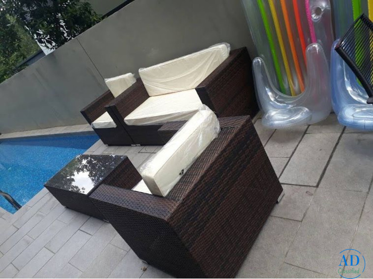 Isufoo Modern Wicker Sofa Set , JHA-090