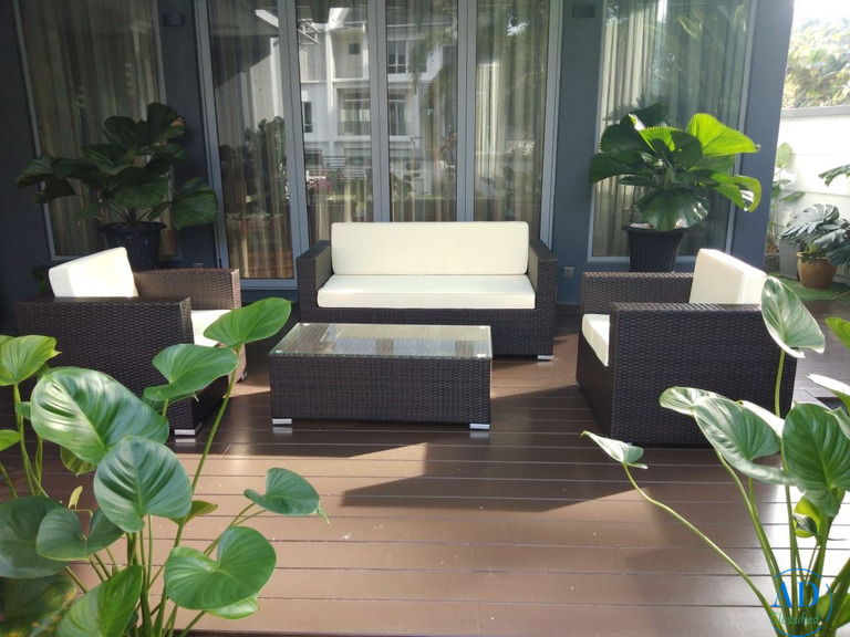 Isufoo Modern Wicker Sofa Set , JHA-090