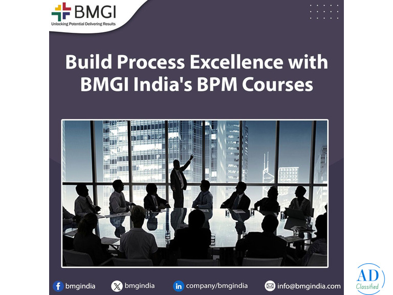 Build Process Excellence with BMGI India's BPM Courses