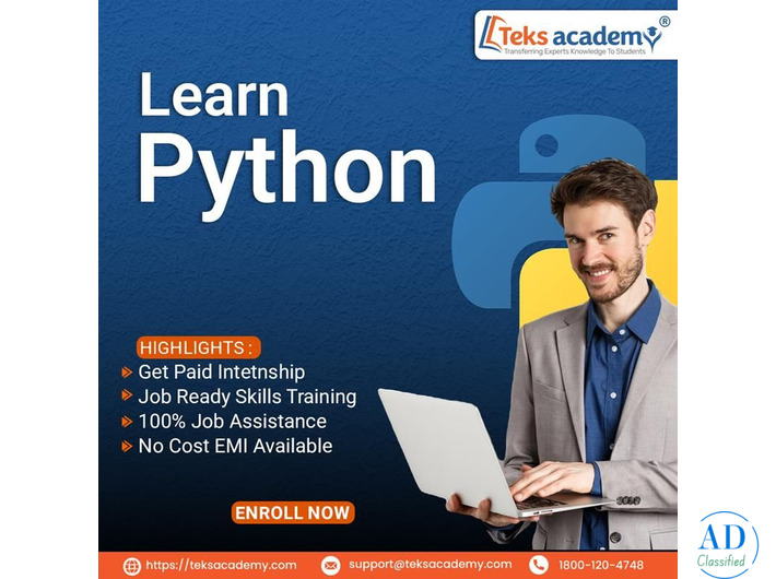 python Full stack  training in Hyderabad | Teks Academy