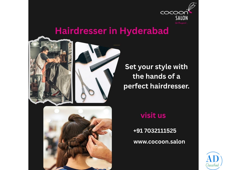 Hairdresser in hyderabad  | Cocoon Salon