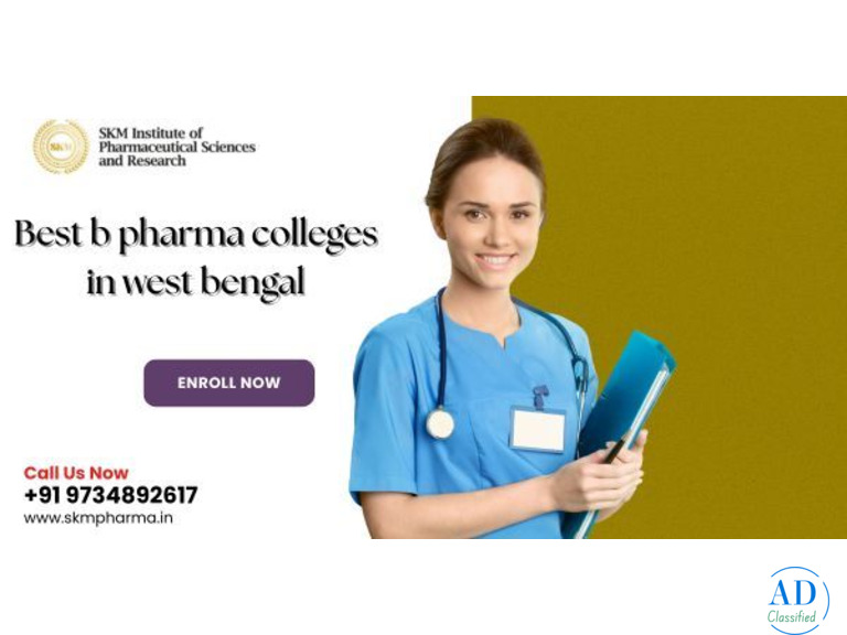 best B Pharma colleges in West Bengal