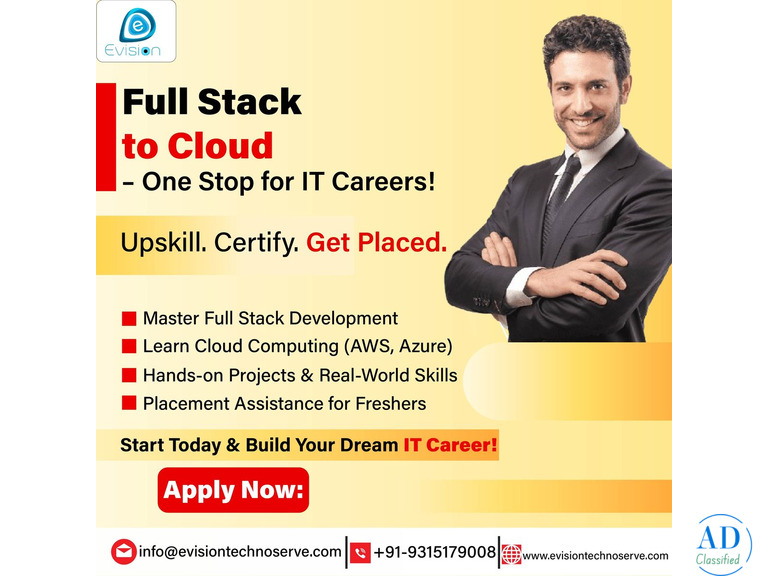 Full Stack to Cloud – One Stop for IT Careers - Evision Technoserve
