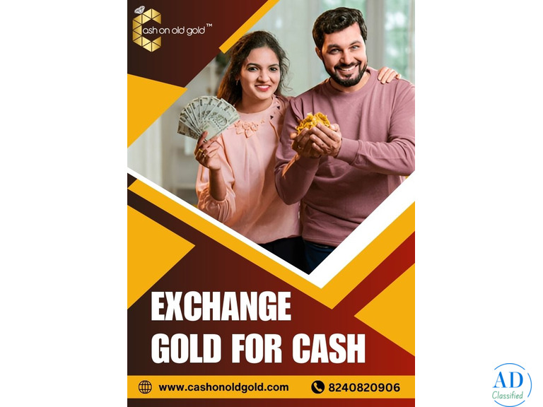 Exchange Gold for Cash in Kolkata - Cash On Old Gold