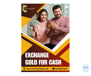 Exchange Gold for Cash in Kolkata - Cash On Old Gold