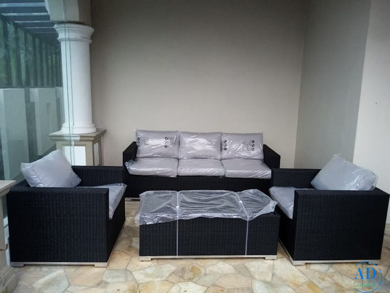 Outdoor Rattan Sofa Set , JHA-6025