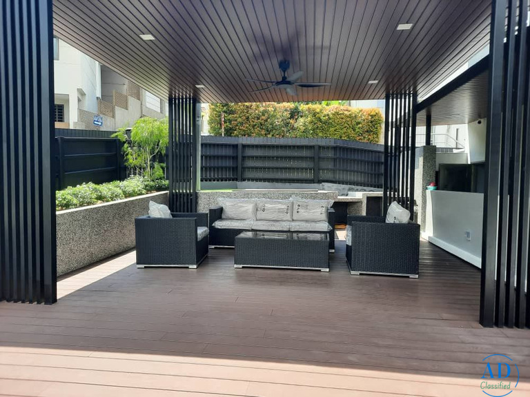 Outdoor Rattan Sofa Set , JHA-6025