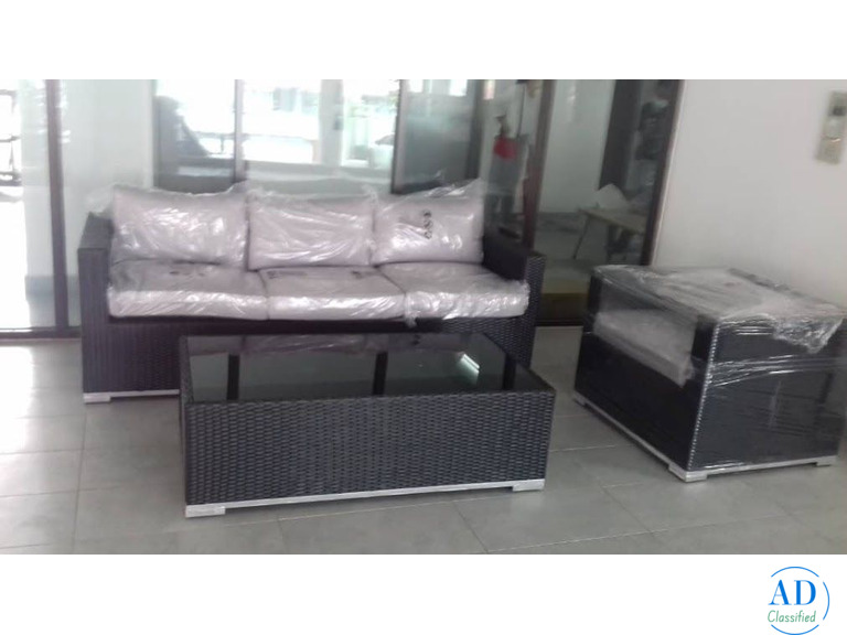 Outdoor Rattan Sofa Set , JHA-6025