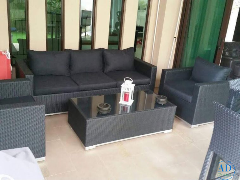 Outdoor Rattan Sofa Set , JHA-6025