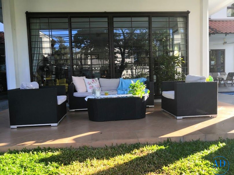 Outdoor Rattan Sofa Set , JHA-6025