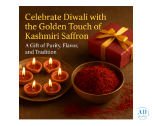 Celebrate Diwali with the Golden Touch of Kashmiri Saffron A Gift of Purity, Flavor, and Tradition.. Celebrate Diwali with the Golden Touch of Kashmiri Saffron A Gift of Purity, Flavor, and Tradition..