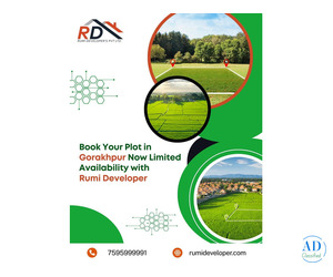 Book Your Plot in Gorakhpur Now – Limited Availability with Rumi Developer