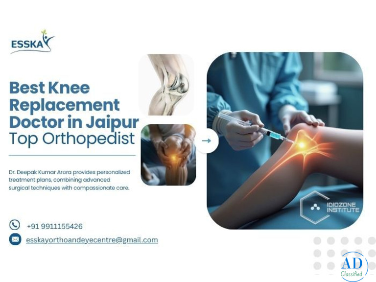 Best Knee Replacement Doctor in Jaipur | Top Orthopedist