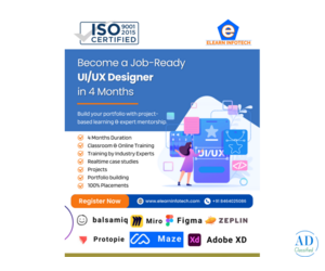 UI/UX Design Course in Hyderabad – ELearn Infotech
