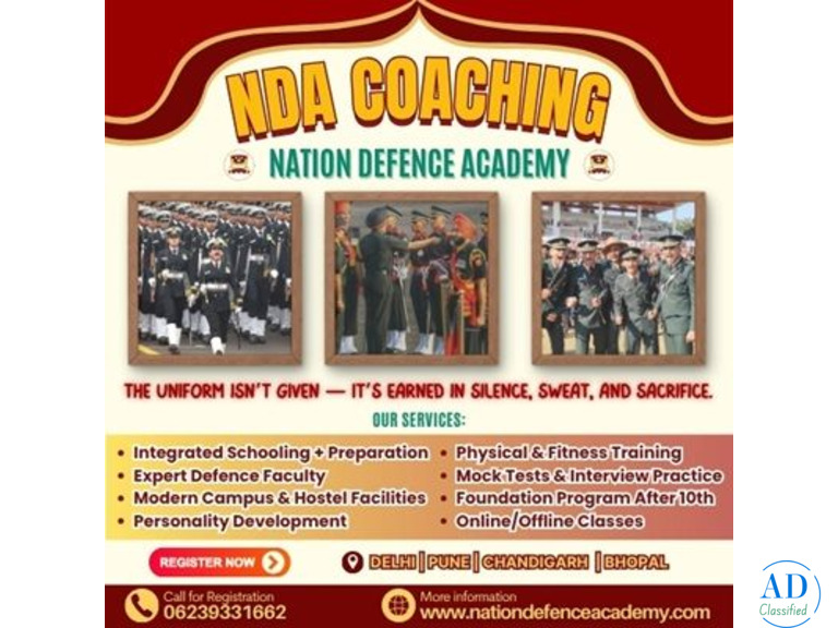 NDA Coaching in Chandigarh